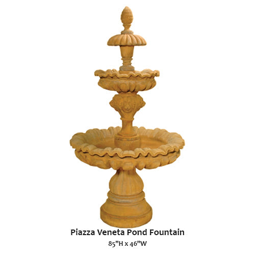Giannini’s Garden Ornaments San Marco Three Tier Fountain