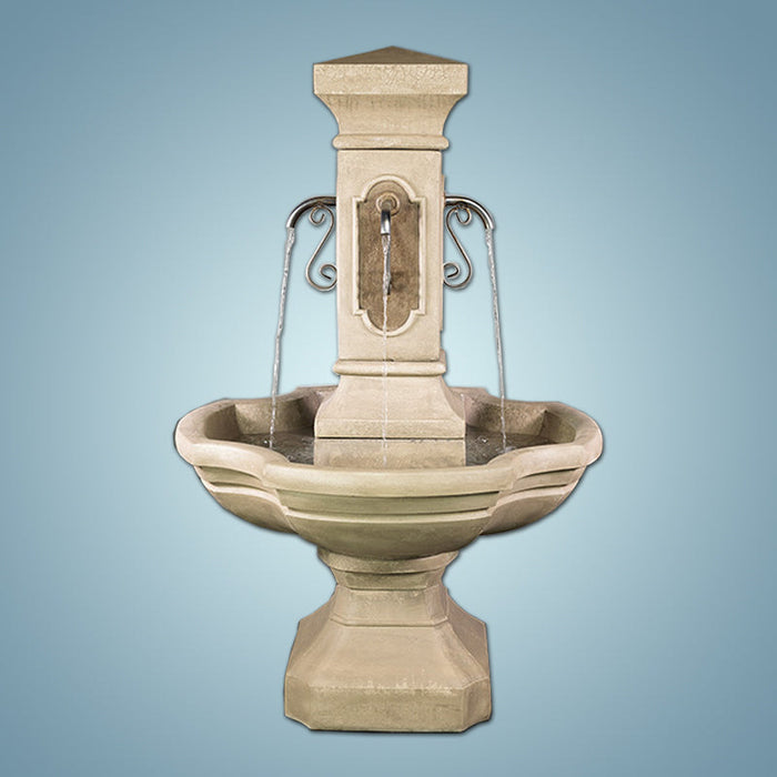 Giannini's Garden Ornaments San Pietro Courtyard Fountain