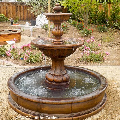 Giannini’s Garden Ornaments Sienna Pond Fountain