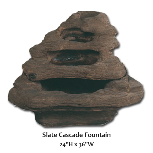 Giannini’s Garden Ornaments Slate Cascade Fountain