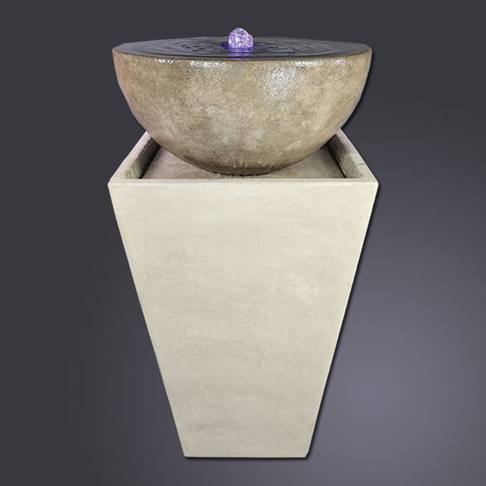 Giannini’s Garden Ornaments Tapered Zen Fountain Large