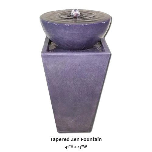 Giannini’s Garden Ornaments Tapered Zen Fountain