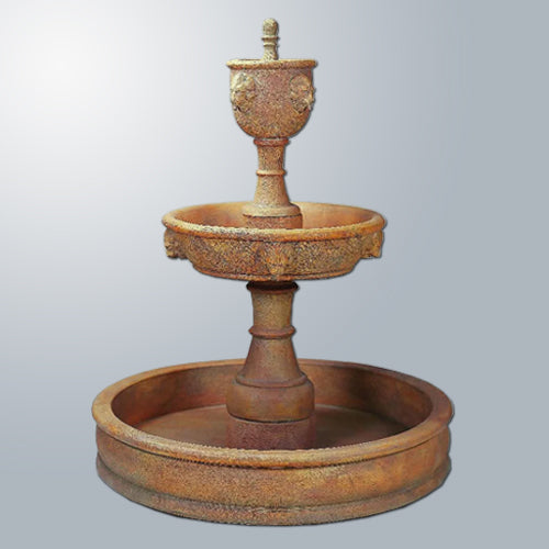 Giannini’s Garden Ornaments Tiberina Pond Outdoor Water Fountain