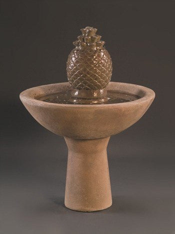 Al's Garden Art Aloha Pineapple Small Water Fountain