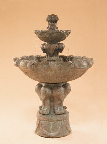Al's Garden Art Vesuvio Tiered Garden Fountain - Small