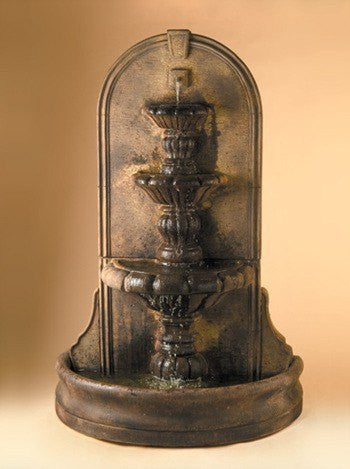 Al's Garden Art Vizcaya Wall Outdoor Fountain - Large