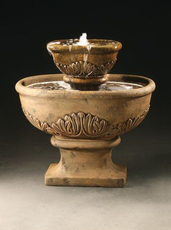 Al's Garden Art Mandalay Cast Stone Garden Fountain