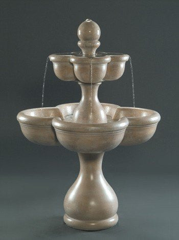 Al's Garden Art Dominica Tiered Garden Fountain