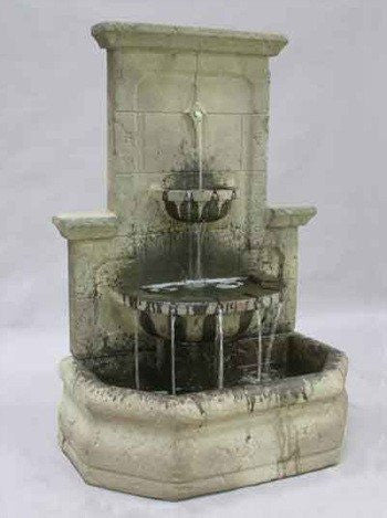 Al's Garden Art Augustine Wall Outdoor Fountain