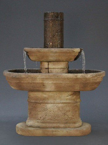 Al's Garden Art Desert Tiered Garden Fountain