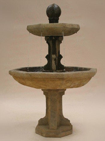 Al's Garden Art Augustan Tiered Outdoor Fountain