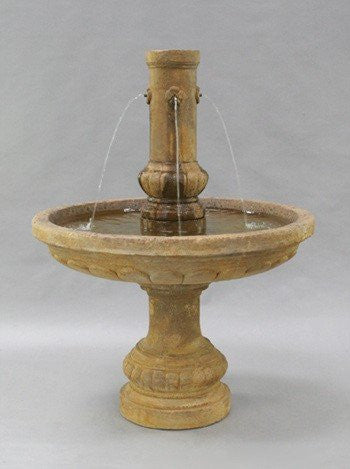 Al's Garden Art Athenian Cast Stone Garden Fountain
