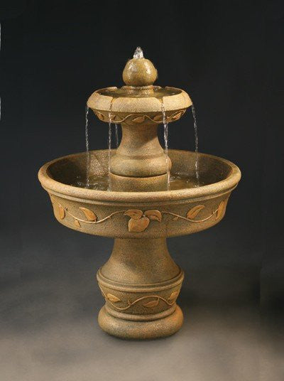 Al's Garden Art English Ivy Tiered Garden Water Fountain