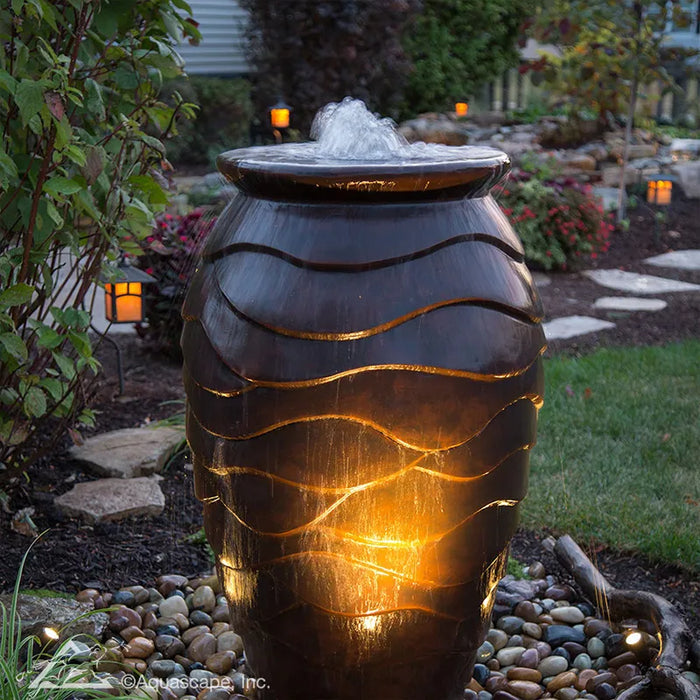 Aquascape Scalloped Urn Fountain Kit – 45″ H